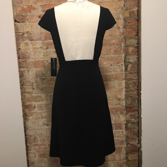 Jones New York black and ivory block dress - Picture 3 of 3